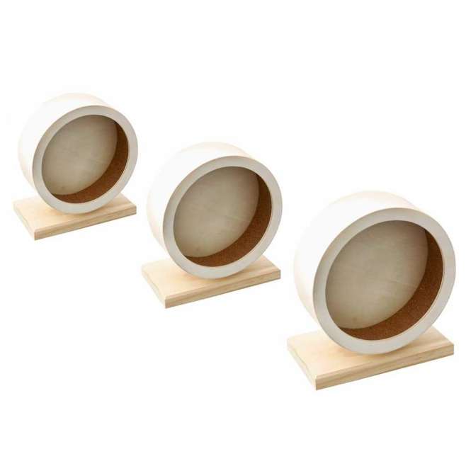 Karlie Flamingo Holz-Laufrad BOGIE WHEEL Kork &#...