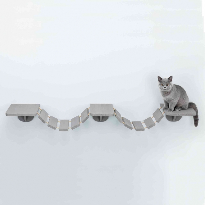 Trixie Kletterleiter zur Wandmontage – tau...