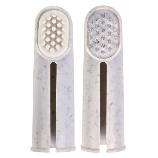 Trixie Finger-Zahnbürstenset – 2 Stück