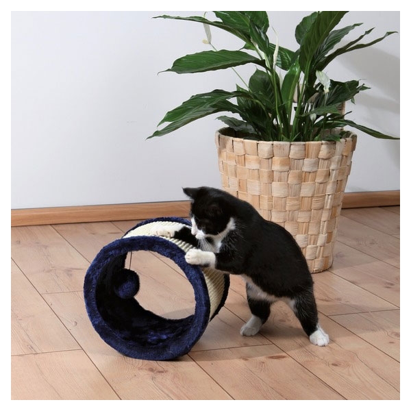 Trixie Sisal-Spielrolle – Blau