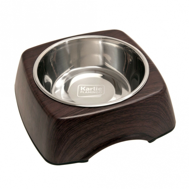 Karlie Flamingo Napf Kulho Wood – Wenge, 3...